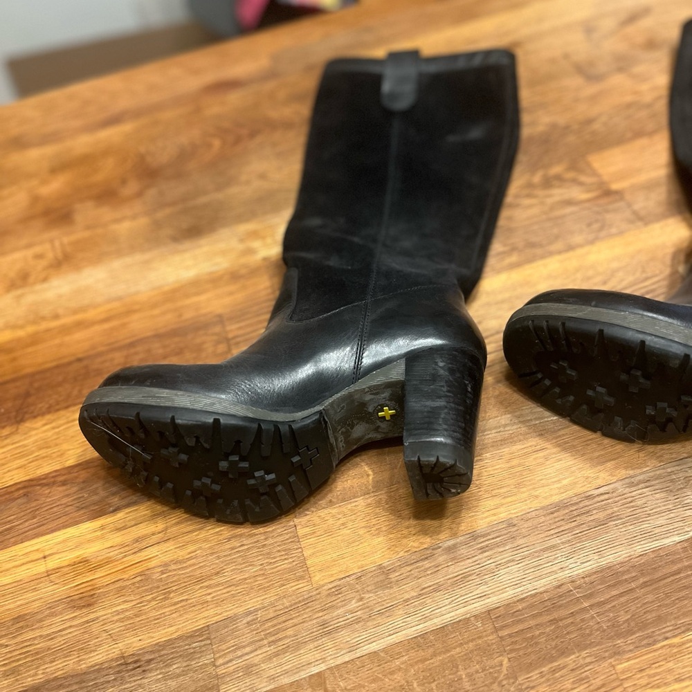 Dr. Martens Black Heeled Boots for Women